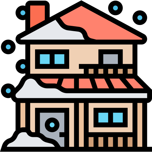 House Meticulous Lineal Color icon