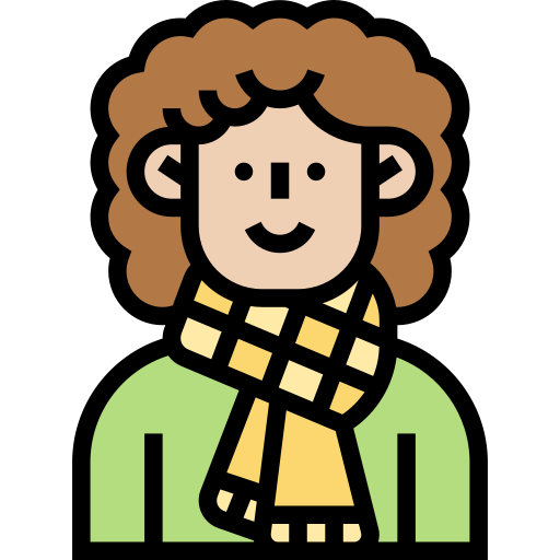 Scarf Meticulous Lineal Color icon