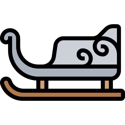 Sleigh Meticulous Lineal Color icon