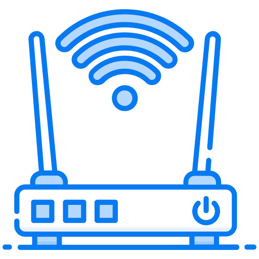 無料wi-fi Generic Blue icon