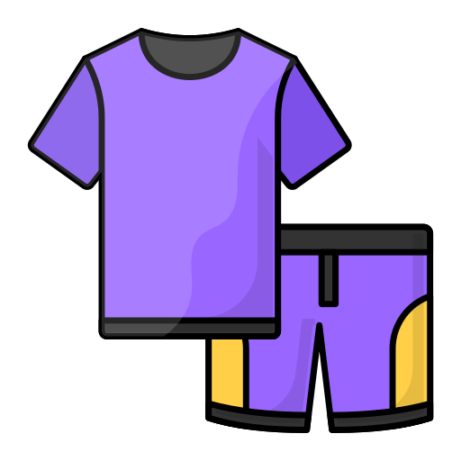 sportkleidung Generic Thin Outline Color icon