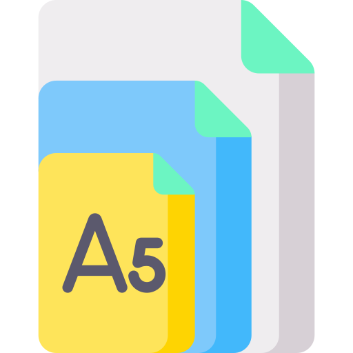 Paper size Special Flat icon