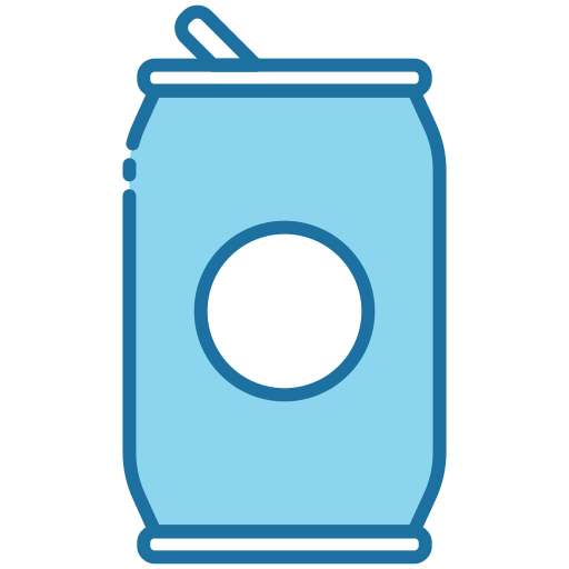 refrigerante Generic Blue Ícone