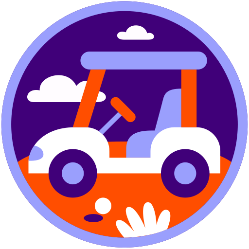 Машина для гольфа Generic Circular иконка
