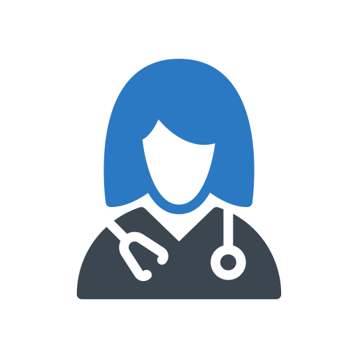 Gynecology Generic Blue icon