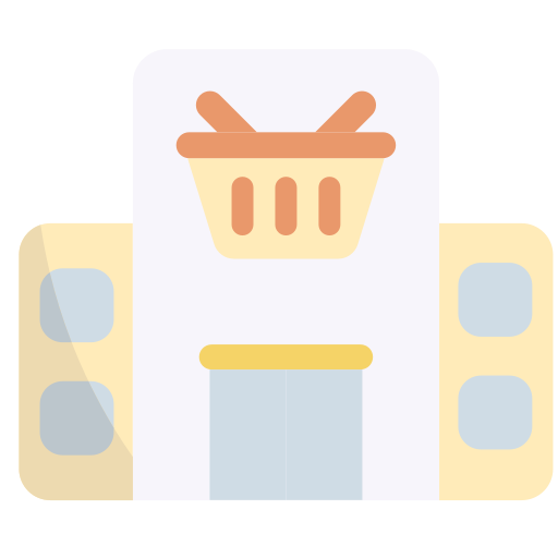 슈퍼마켓 Generic Flat icon