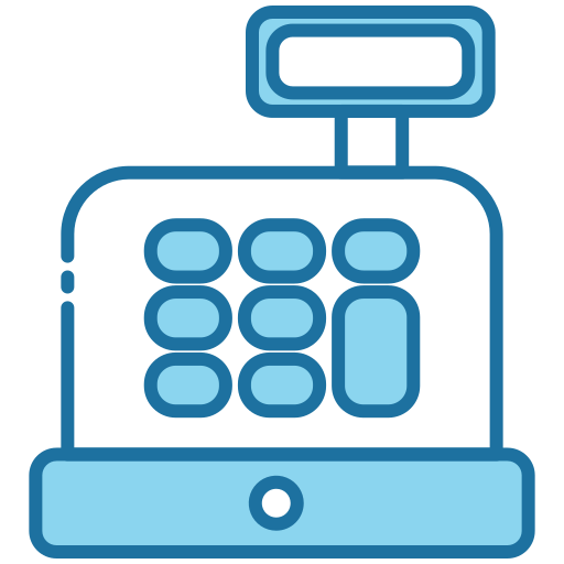 maszyna kasjerska Generic Blue ikona