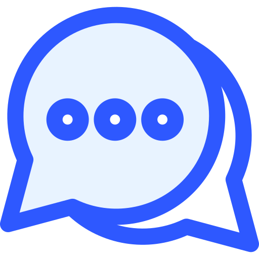 会話 Generic Blue icon