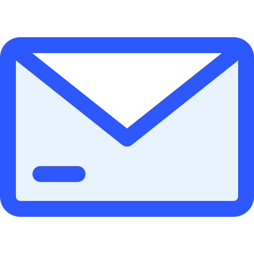 e-mail Generic Blue icon