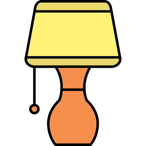 Напольная лампа Generic Thin Outline Color иконка