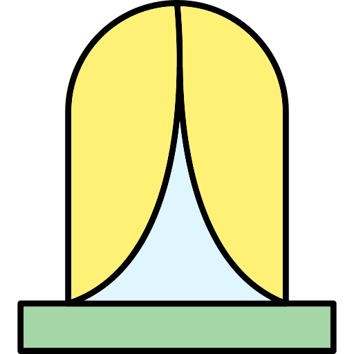 okno Generic Thin Outline Color ikona