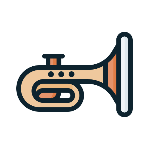 Tuba Generic Outline Color icon