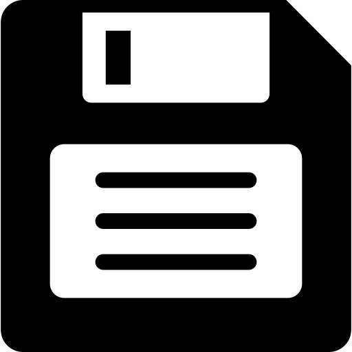 Дискета Generic Glyph иконка