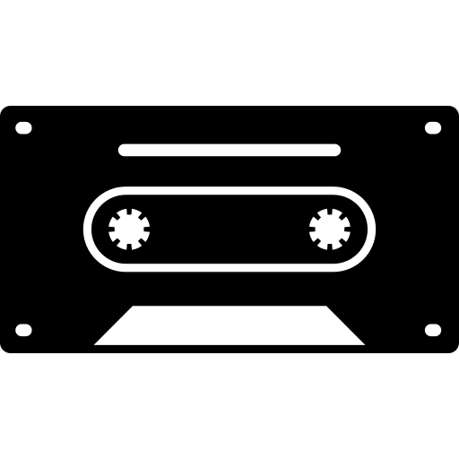 카세트 Generic Glyph icon