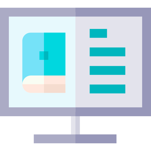 Book Basic Straight Flat icon