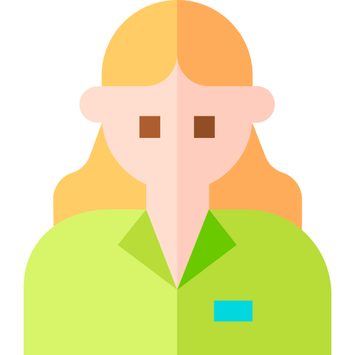 Sales assistant Basic Straight Flat icon