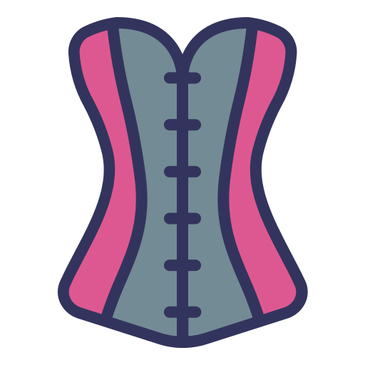 corset Generic Outline Color Icône