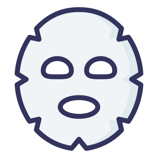 máscara facial Generic Outline Color icono