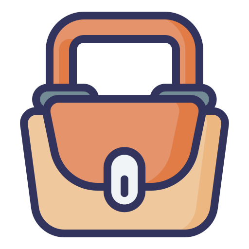 handtasche Generic Outline Color icon
