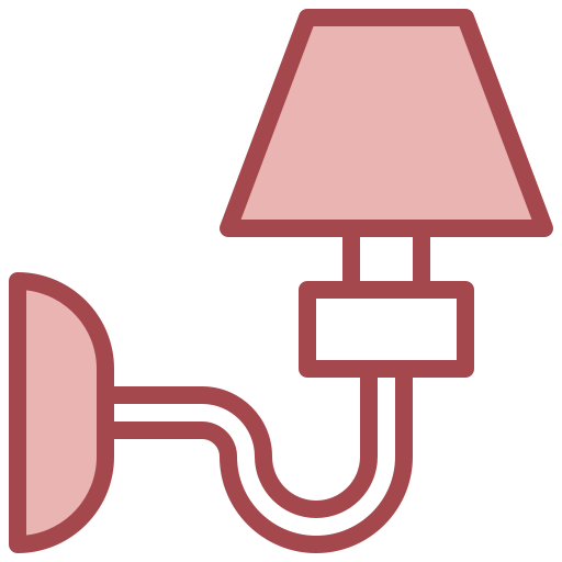 Wall lamp Surang Red icon