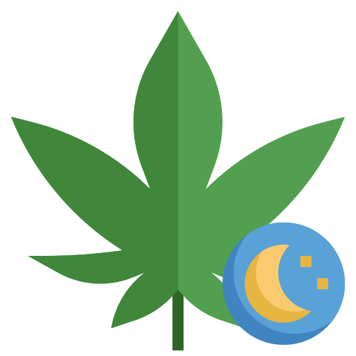 Cannabis Surang Flat icon