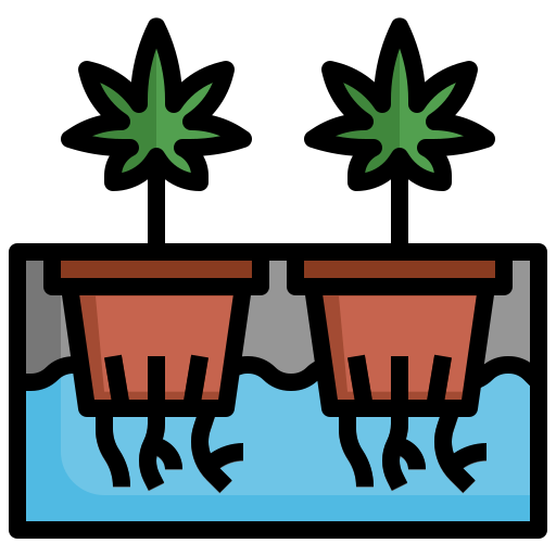 Hydroponic gardening Surang Lineal Color icon