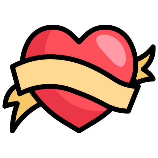 Сердце Surang Lineal Color иконка