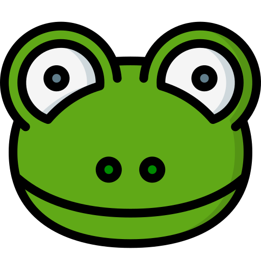 Frog Basic Miscellany Lineal Color icon