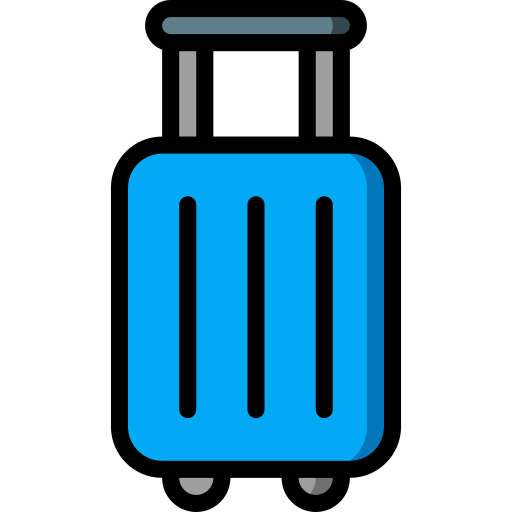 Suitcase Basic Miscellany Lineal Color icon