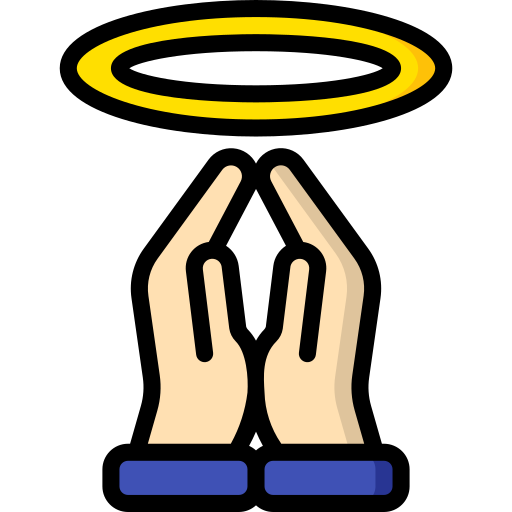 Pray Basic Miscellany Lineal Color icon