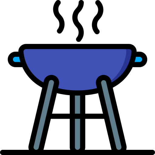 Bbq Basic Miscellany Lineal Color icon