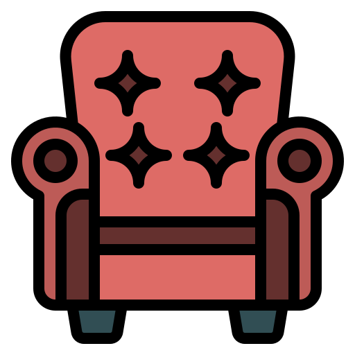 sillón Generic Outline Color icono