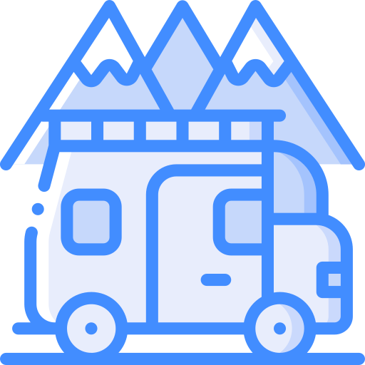 camper Basic Miscellany Blue icona