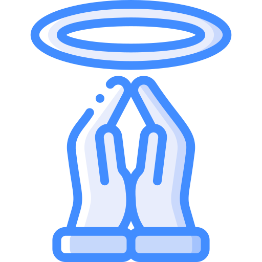 Pray Basic Miscellany Blue icon