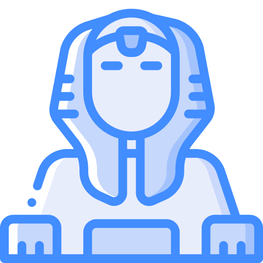 große sphinx von gizeh Basic Miscellany Blue icon
