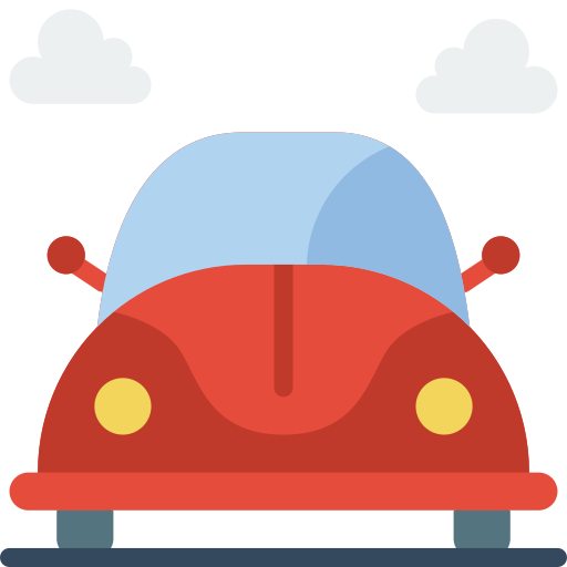 samochód Basic Miscellany Flat ikona