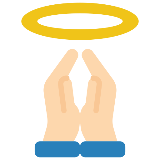 Pray Basic Miscellany Flat icon