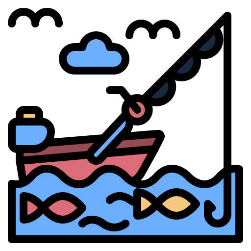 pesca Generic Outline Color icono