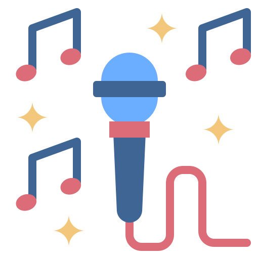 karaoke Generic Flat icono