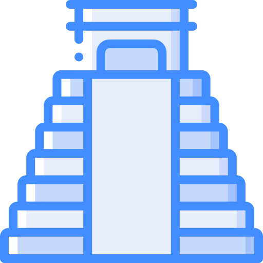 寺 Basic Miscellany Blue icon