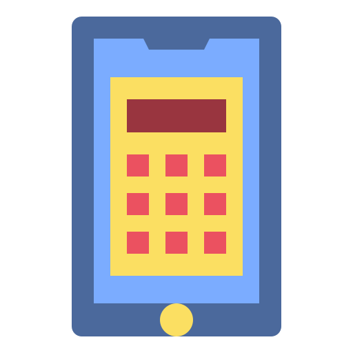 rekenmachine Generic Flat icoon