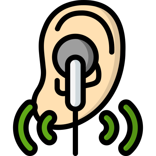 słuchawki Basic Miscellany Lineal Color ikona