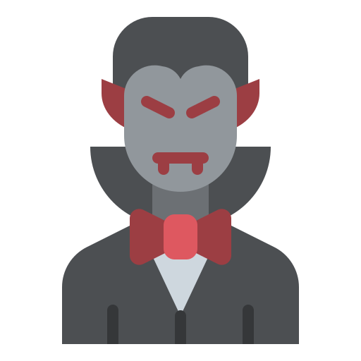Dracula Generic Flat icon