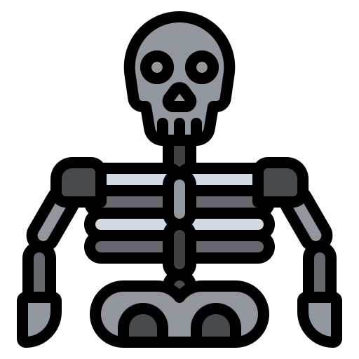 scheletro Generic Outline Color icona