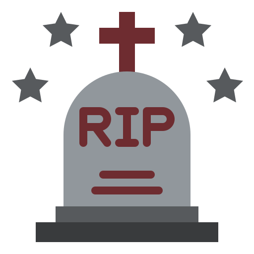 Tombstone Generic Flat icon