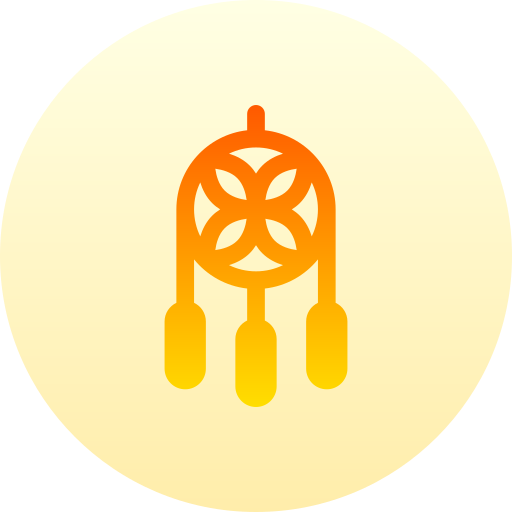 ドリームキャッチャー Basic Gradient Circular icon