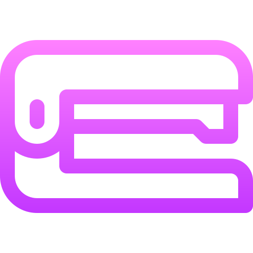 Stapler Basic Gradient Lineal color icon