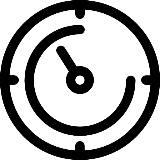 온도 조절기 Basic Rounded Lineal icon