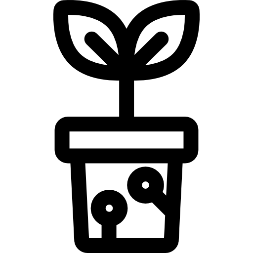 원예 Basic Rounded Lineal icon