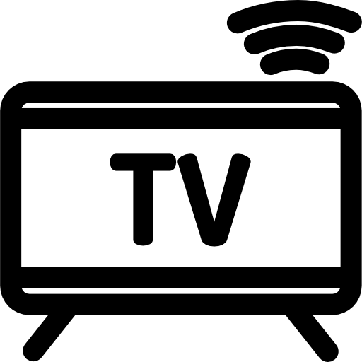 스마트 티비 Basic Rounded Lineal icon
